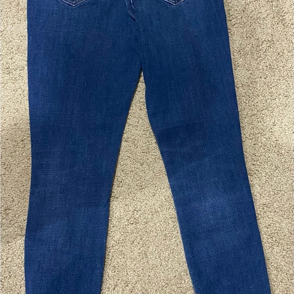 Express Ladies Dark Wash Skinny High Rise Curvy Jeans Size 0R - Picture 2 of 4